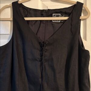 Ann Taylor Black Midi Dress